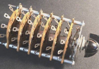 Vintage Rare Mallory 1261L Make-Before-Break Rotary Switch