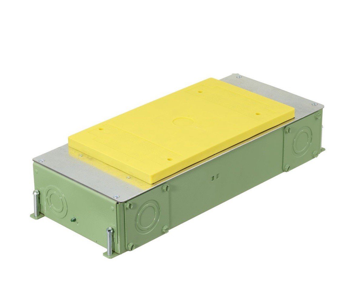 🔴HUBBELL CFB2G30CRE Extended Eternal Series Concrete Floor Box 3”D 2-G‼️