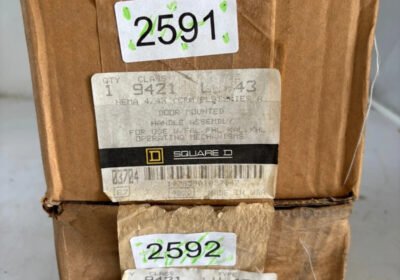 Square D 9421 LH43 Door Mounted Handle Assembly NEMA 4 Series A 1 Per Order