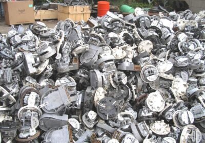 FERROUS & NON FERROUS, MIX SCRAP METALS, SAMPLE ORDER, 4 TO 5 LBS