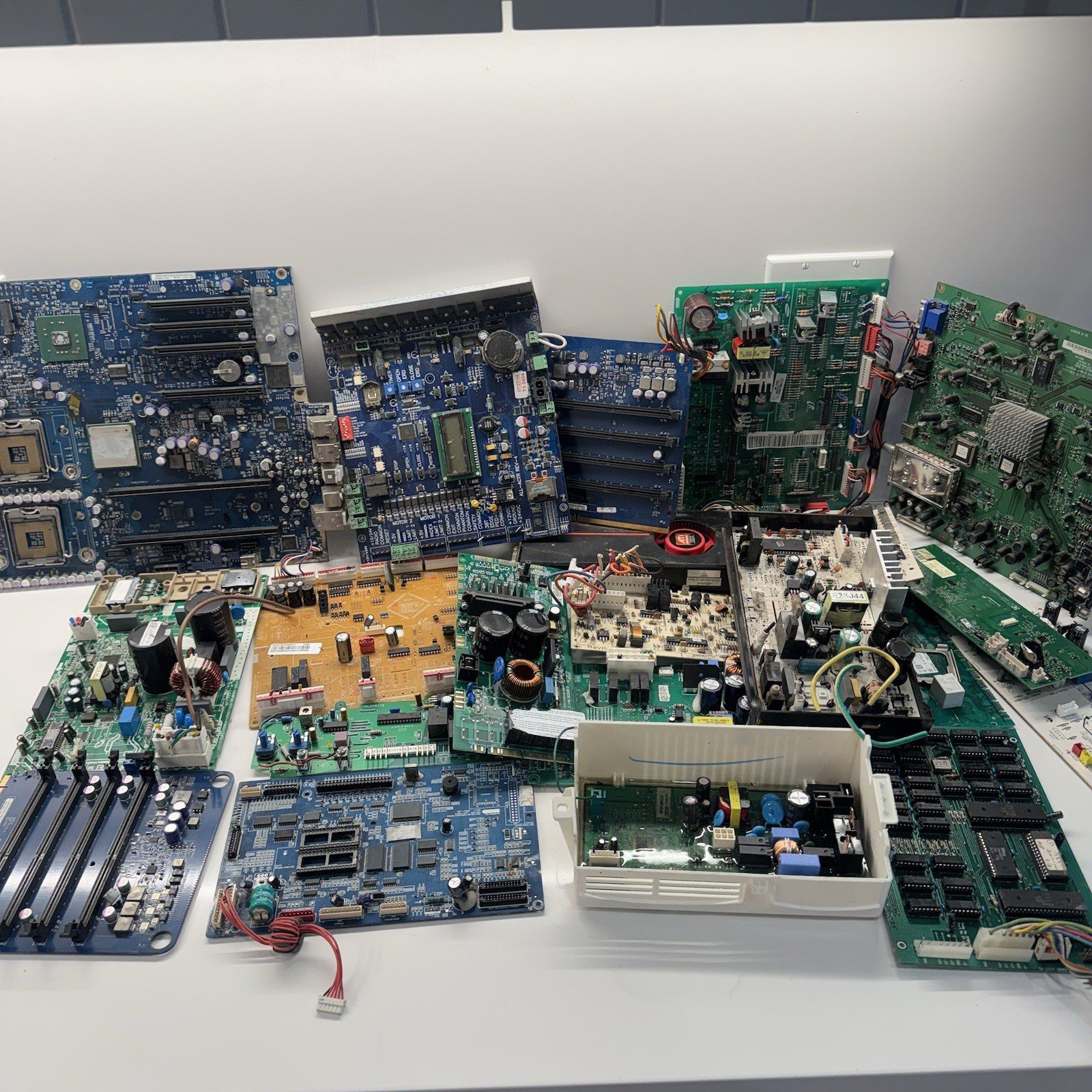16+ Pounds Scrap Computer Motherboards, Circuit Boards, Gold Recovery