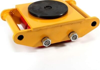 Industrial Machinery Mover Heavy Duty Machine 4 Rollers Dolly Skate 6/8/12 Ton