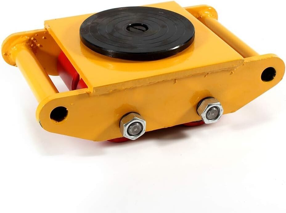 Industrial Machinery Mover Heavy Duty Machine 4 Rollers Dolly Skate 6/8/12 Ton