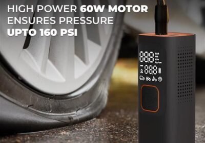 Car Mounted Inflation Pump, Portable SUV, Motorcycle, Electric Vehicle, Wireless