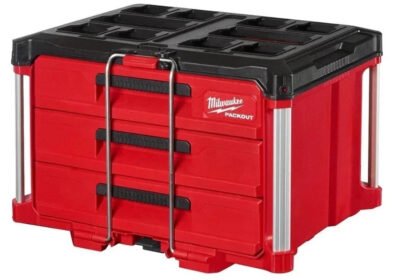 Milwaukee 48-22-8443 PACKOUT 3 Drawer Durable Tool Box w/ 50lbs Capacity