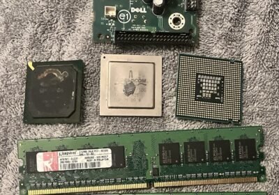 Computer Parts Ram Power Supply Hargrove Cd ROM Lot