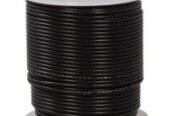 22 AWG Black Stranded Tinned-Copper Hook-Up Wire 100 Feet UL1007 UL1569