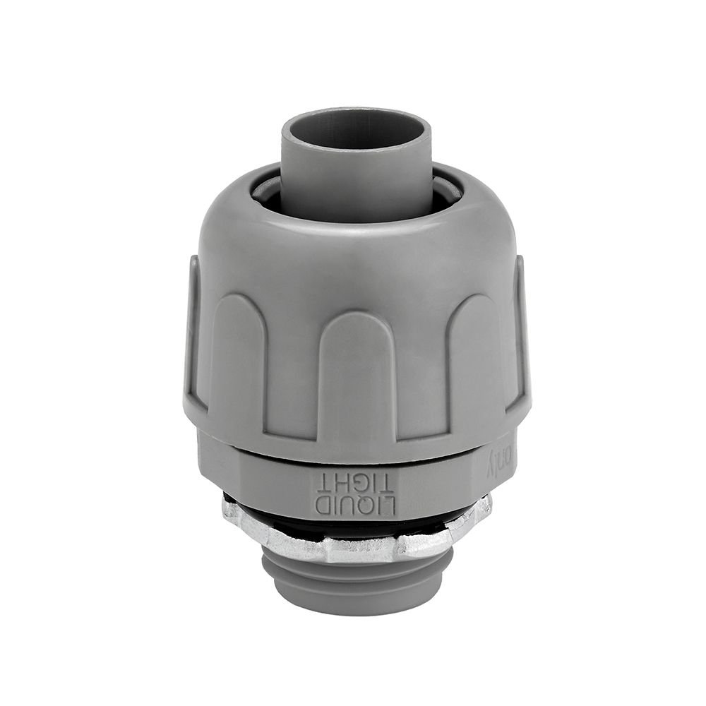 1/2 in. NPT Straight Liquid Tight Conduit Fitting Connectors (25 Pack)