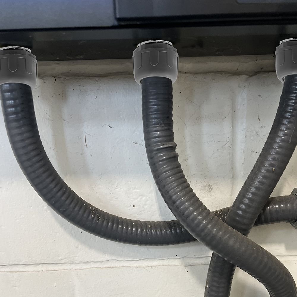 1/2 in. NPT Straight Liquid Tight Conduit Fitting Connectors (25 Pack)